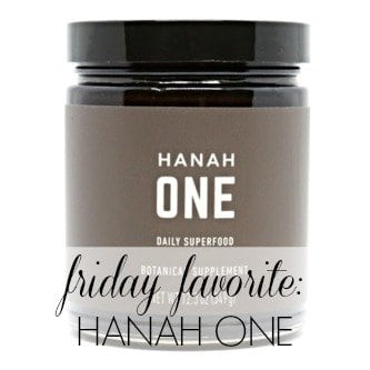 Friday Favorite: HANAH ONE