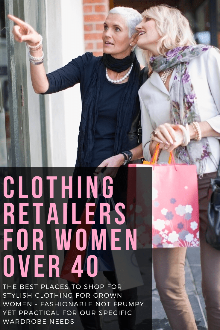 The best clothing retailers for women over 40 by Wardrobe Oxygen