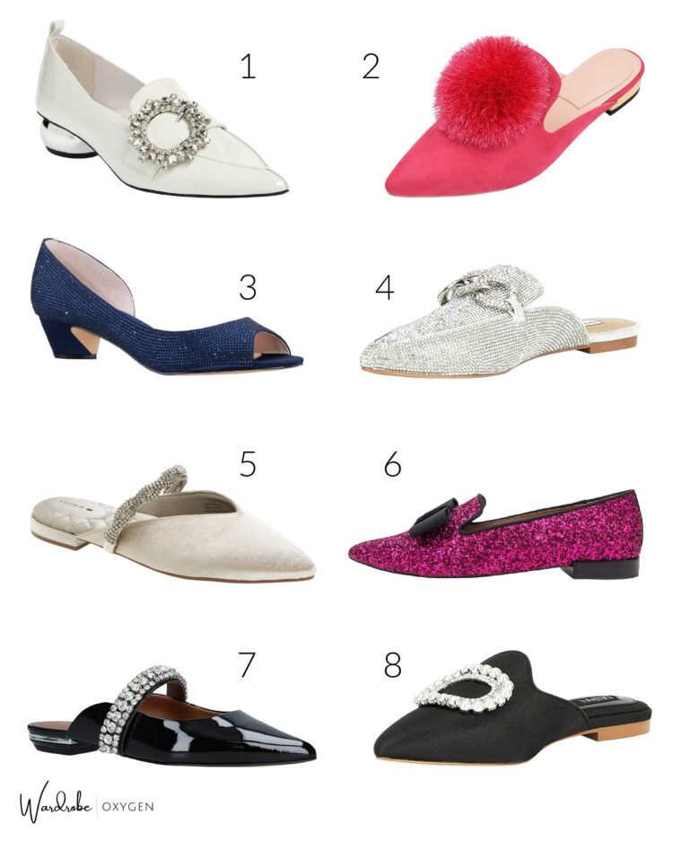 Dressy Flat Shoes for a Pantsuit or Jumpsuit