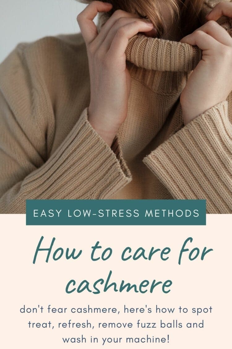 How to Care for Cashmere When You Have no Time or Patience