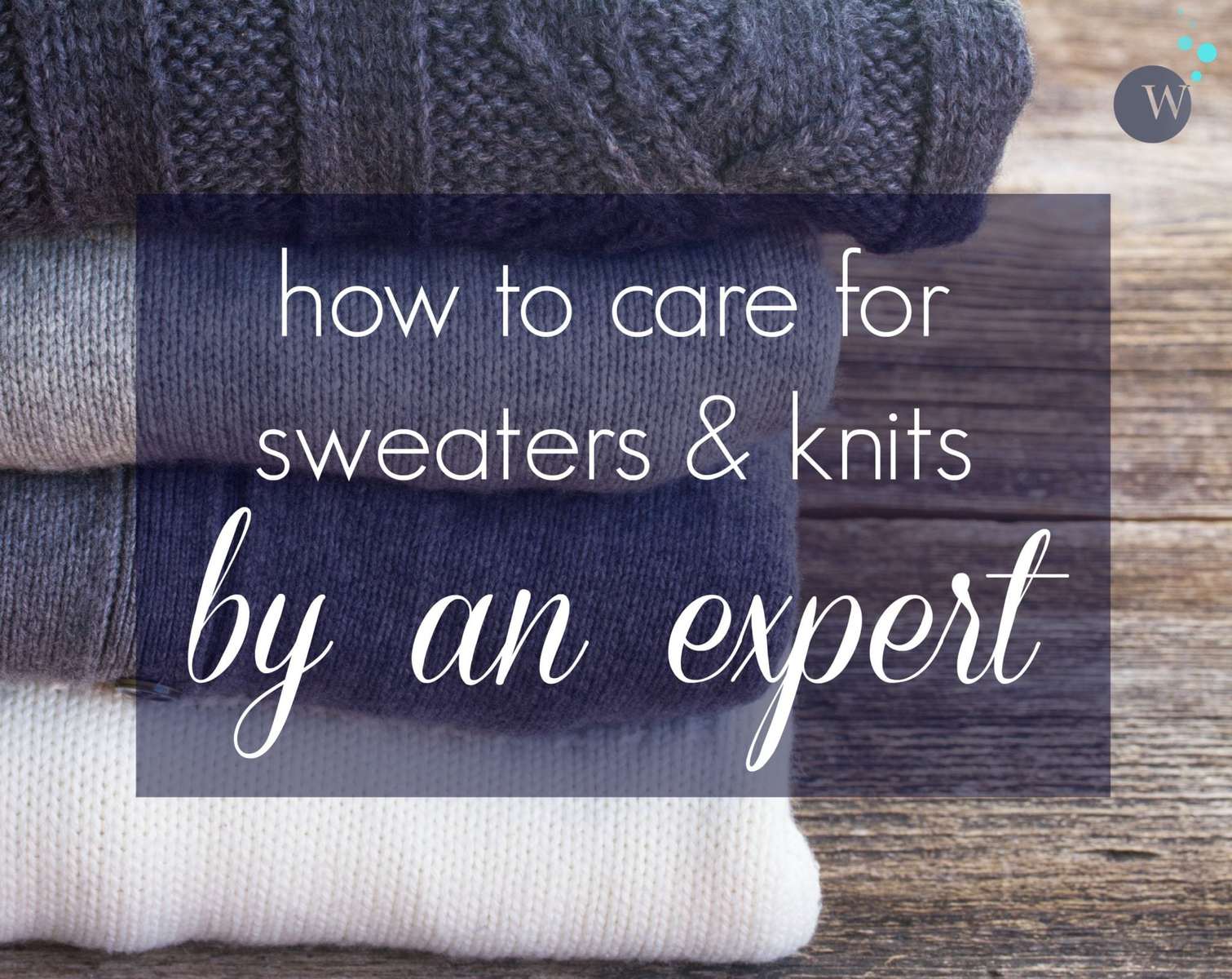 How to Care for Sweaters and Knitwear