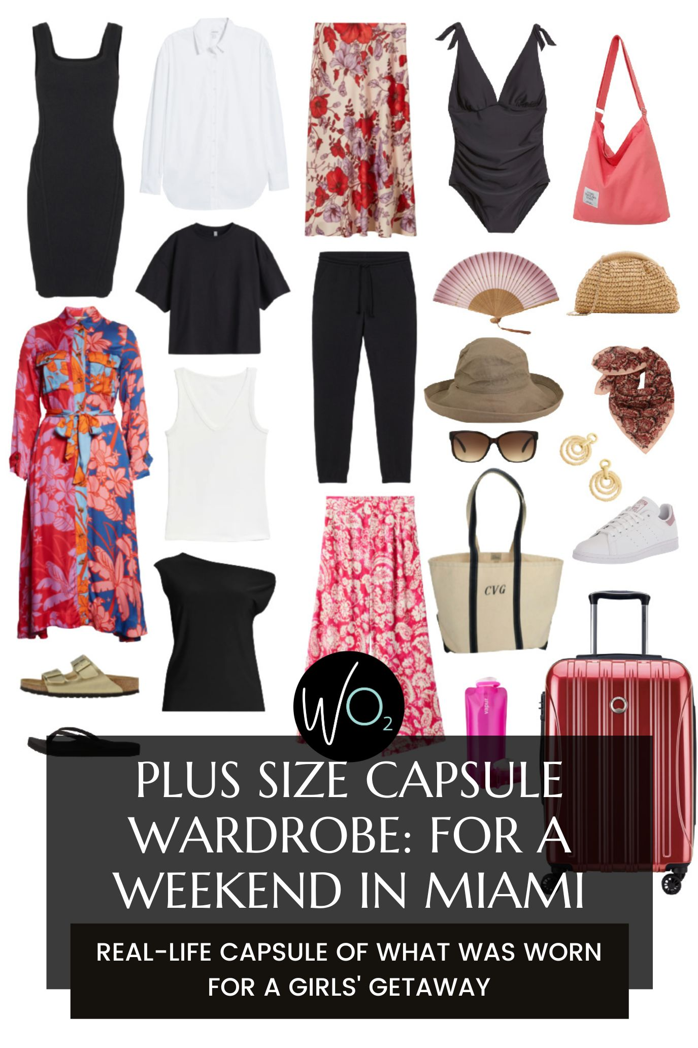 Weekend Capsule Wardrobe: Getaway to Miami in a Carryon