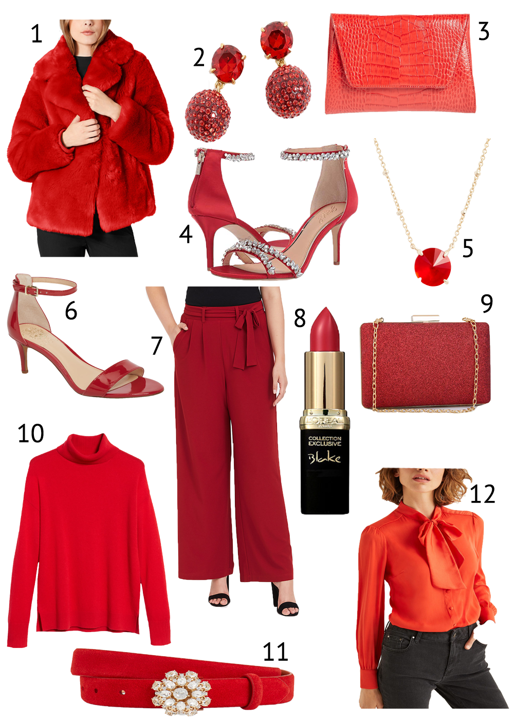 Festive Red for Holiday Glam