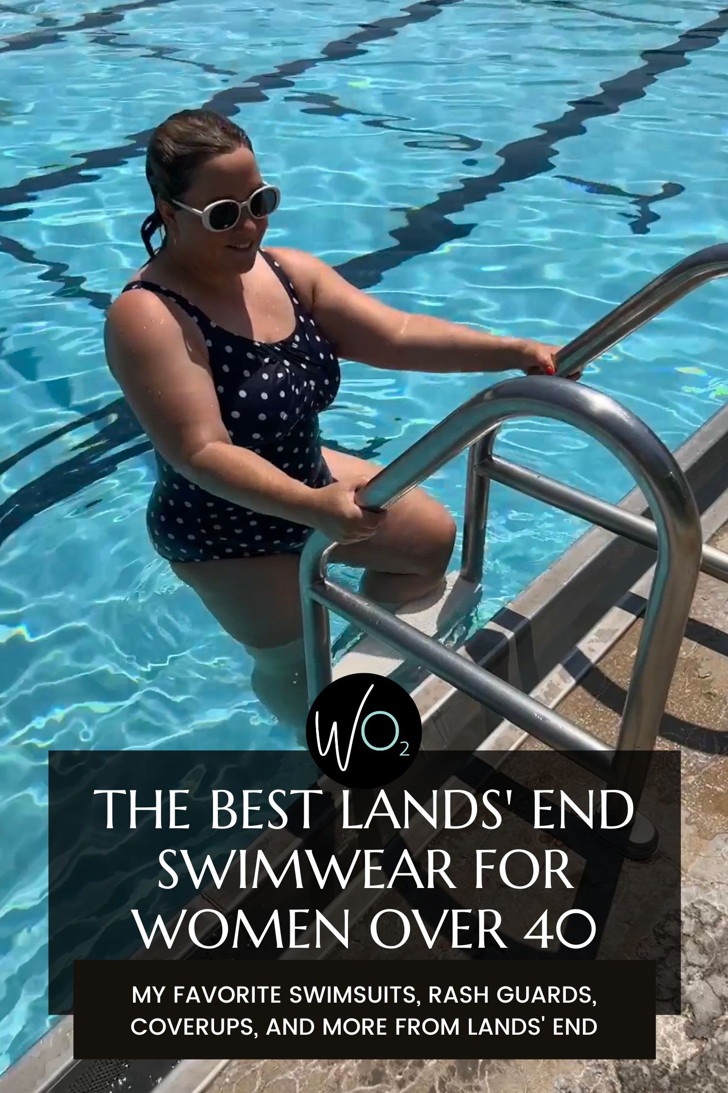 My Favorite Lands’ End Swimwear as a Size 14 Over-40 Sunlover