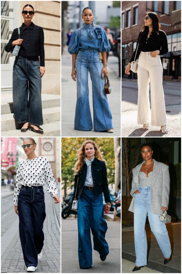 wide leg jeans trend 2023